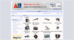 Desktop Screenshot of ajj.com.tw